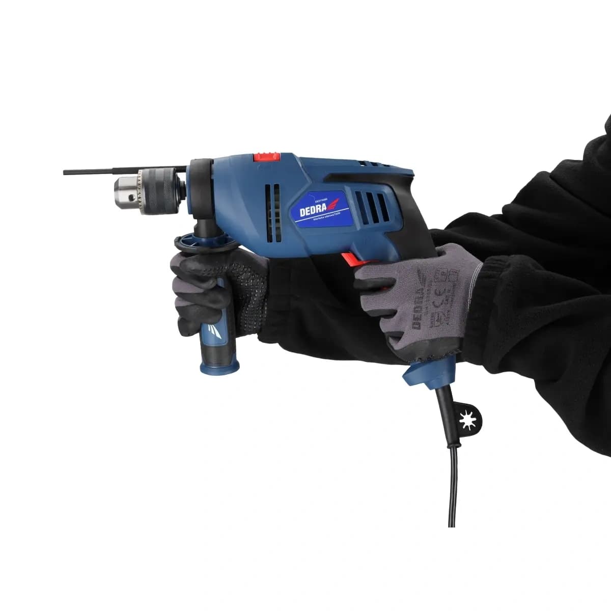 Dedra udarni vrtalnik 700W, ključ 13mm 5