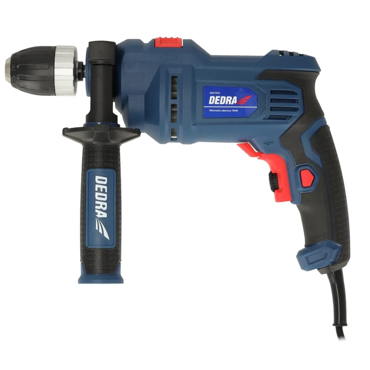 Dedra Udarna vrtalna luknjača 700W, samozatezni ključ 13mm 3