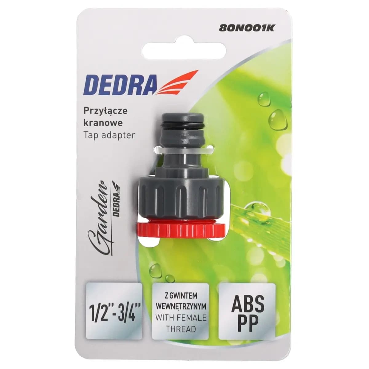 Priključek za pipo Dedra 1/2"-3/4" 4