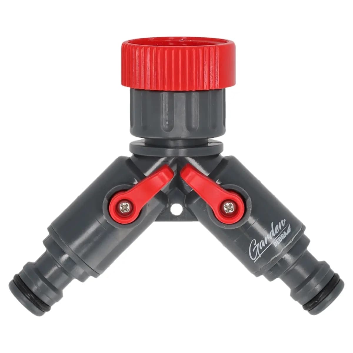 Dedra Dvojni priključek za pipo 3/4"-1", na kartici