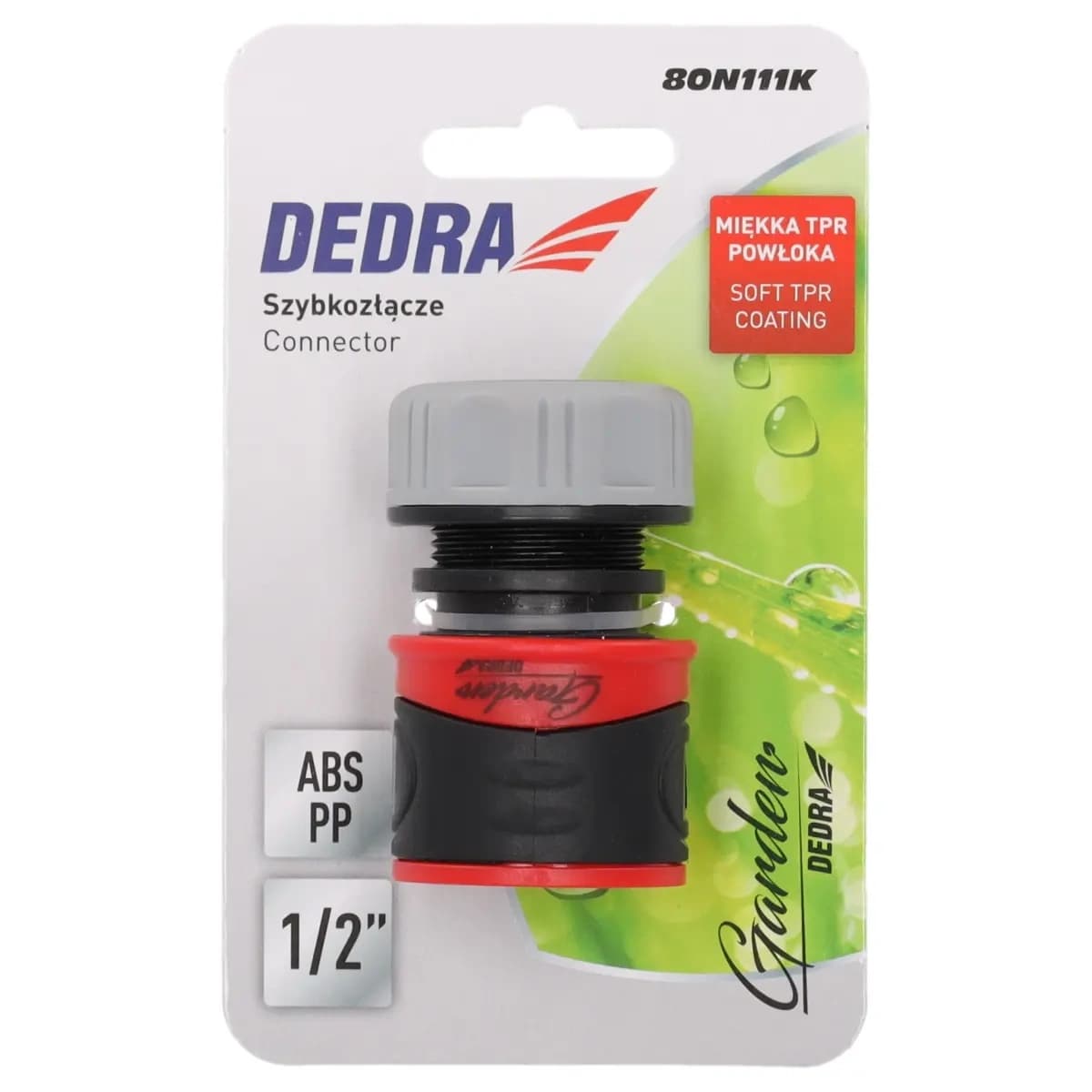 Hitra spojka Dedra 1/2" soft z TPR prevleko 4