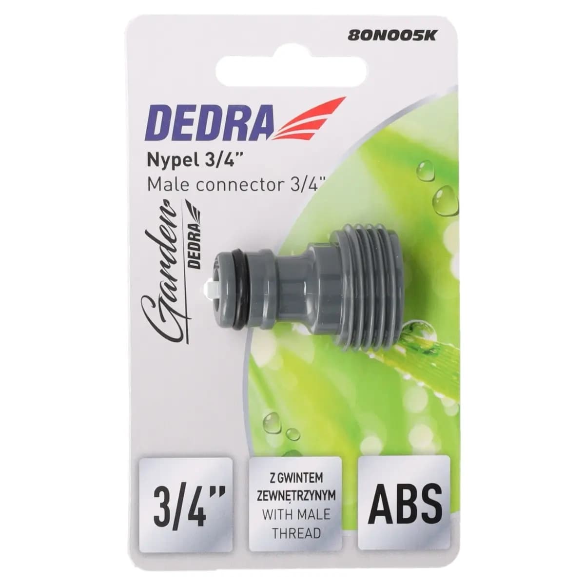 Dedra Nipel za cev 3/4", karta 4