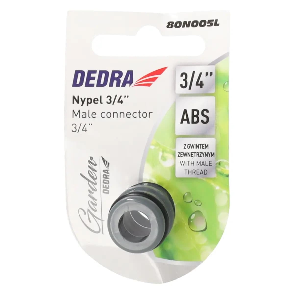 Dedra Nipel za cev 3/4", v razsutem stanju 4