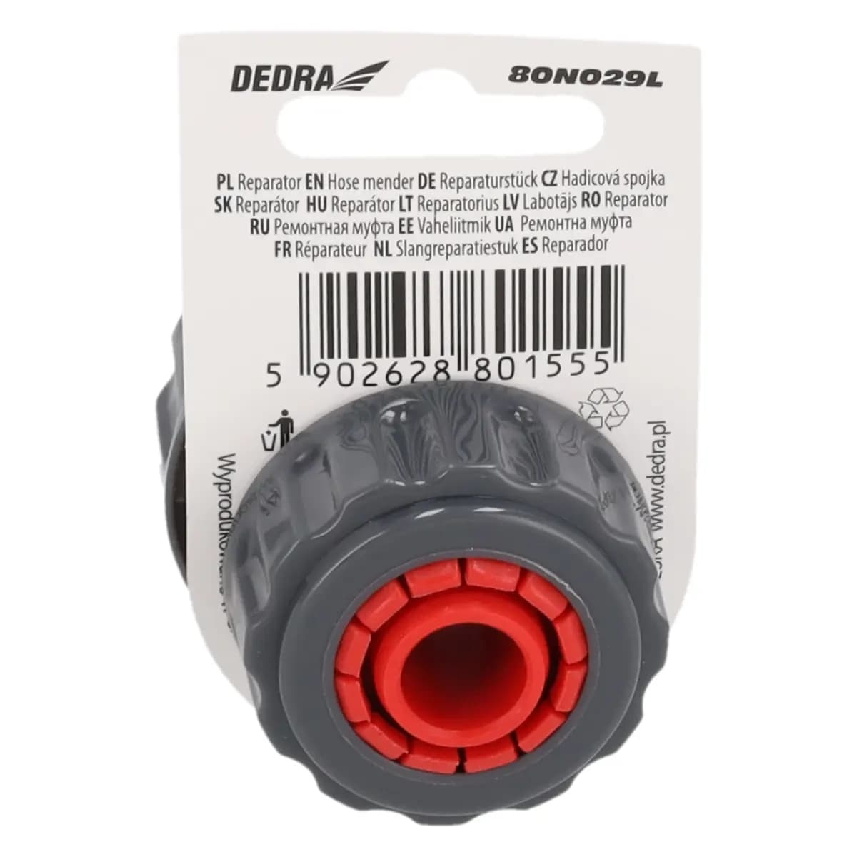 Dedra redukcijski popravljalnik cevi 3/4"-1" vrtni 5
