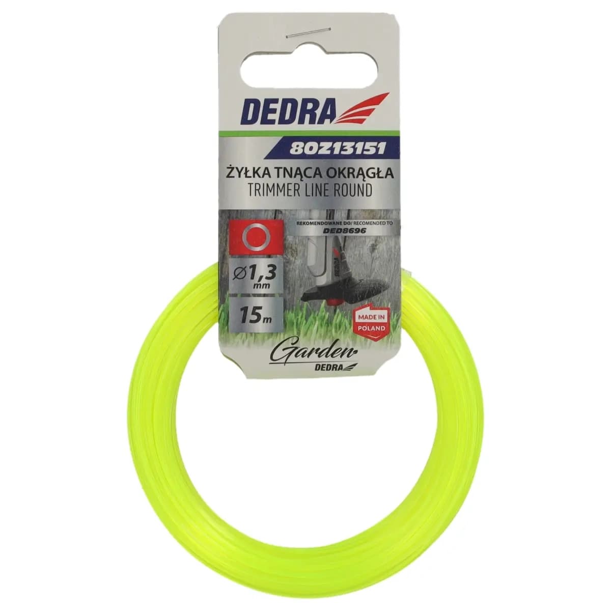 Dedra Nitka za košo okrogla 1.3mm x 15m