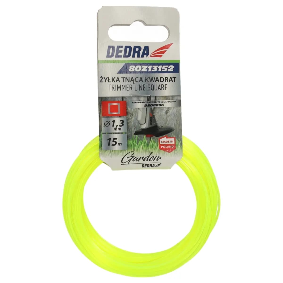 Dedra Nitka za košo kvadratna 1.3mm x 15m