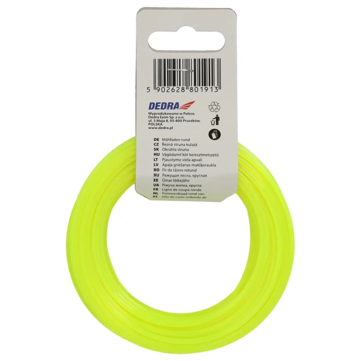 Dedra Nitka za košo okrogla 2.4mm x 15m 2