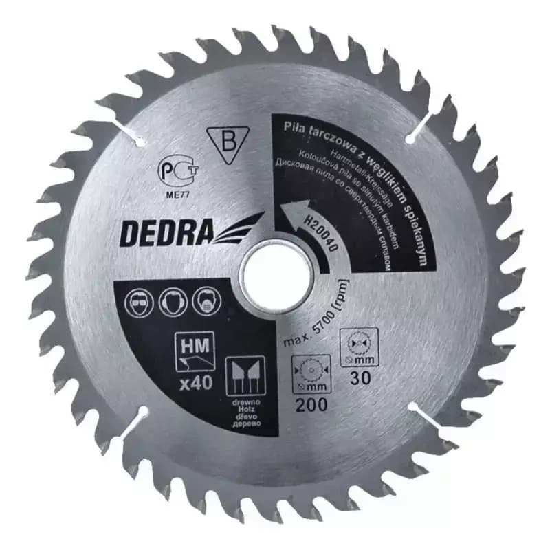 Dedra krožna žaga za les 315x30 mm, 80z