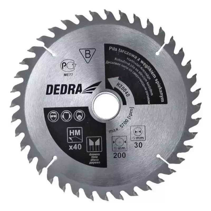 Dedra krožna žaga za les 600x30 mm, 80z