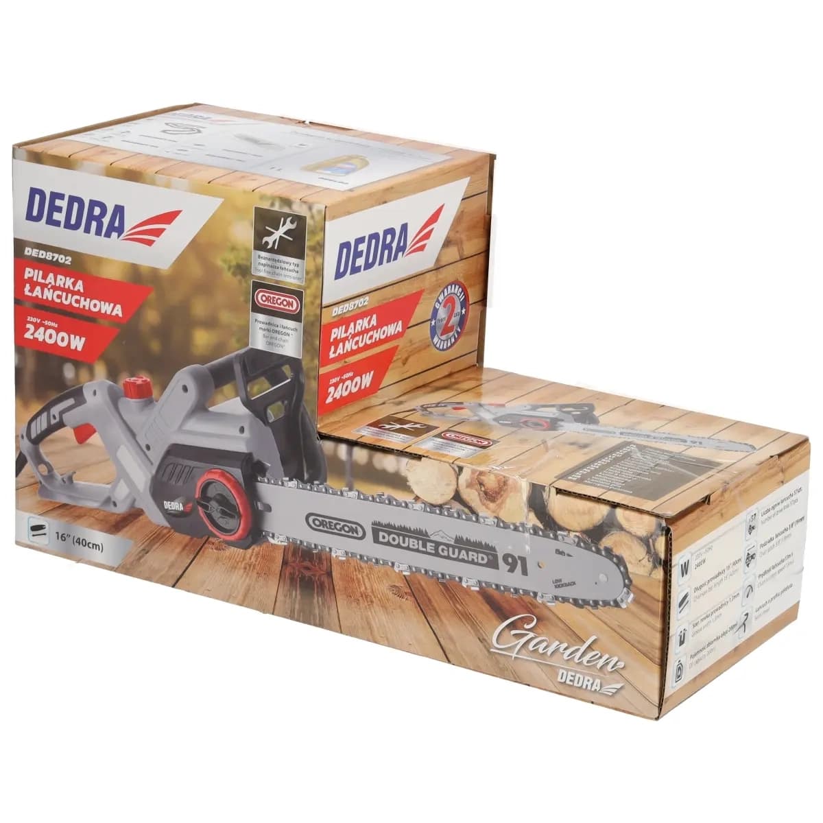 Električna verižna žaga Dedra 2200W, Oregon 40cm 8