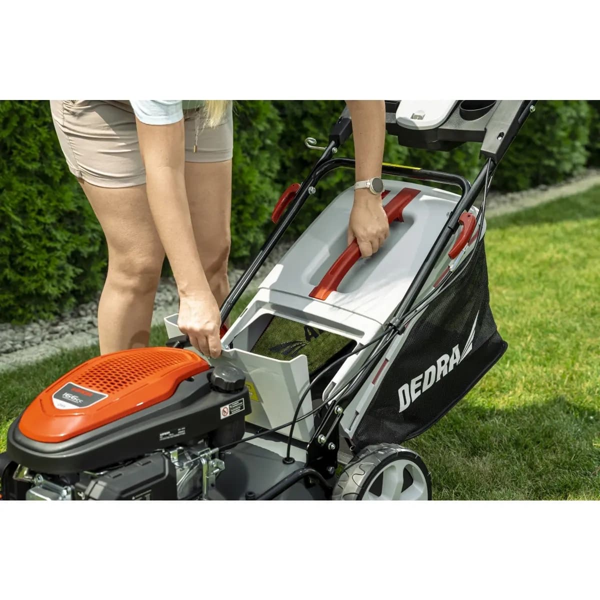 Dedra bencinska kosilnica s pogonom 2.7kW, 159cc, 46cm 5