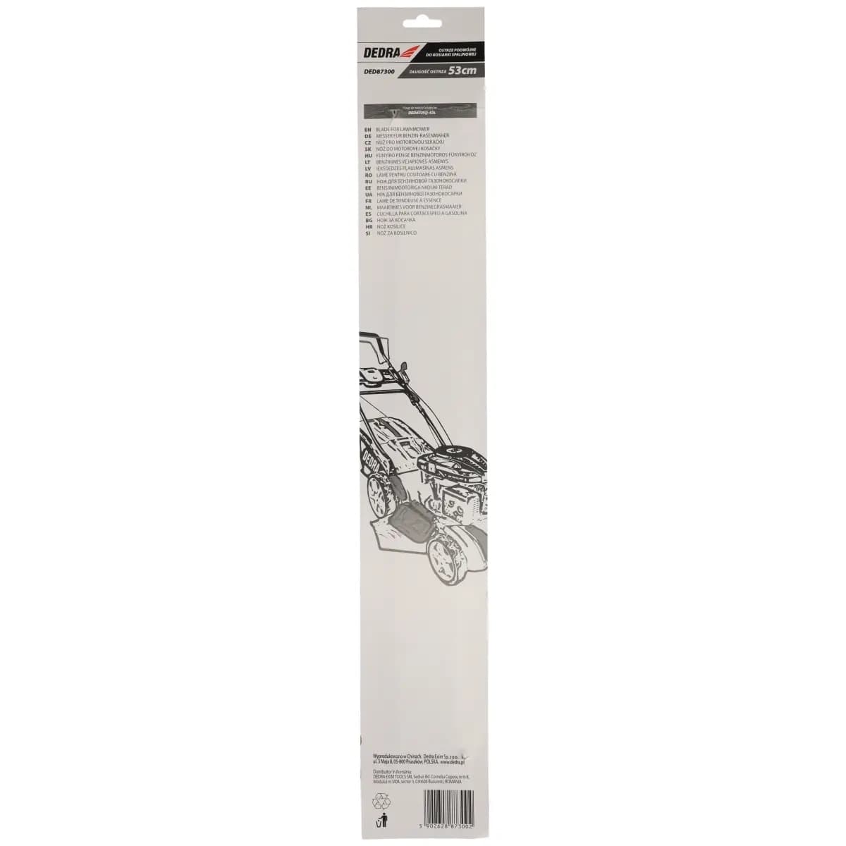 Dedra dvostransko rezilo za kosilnico 53cm 4