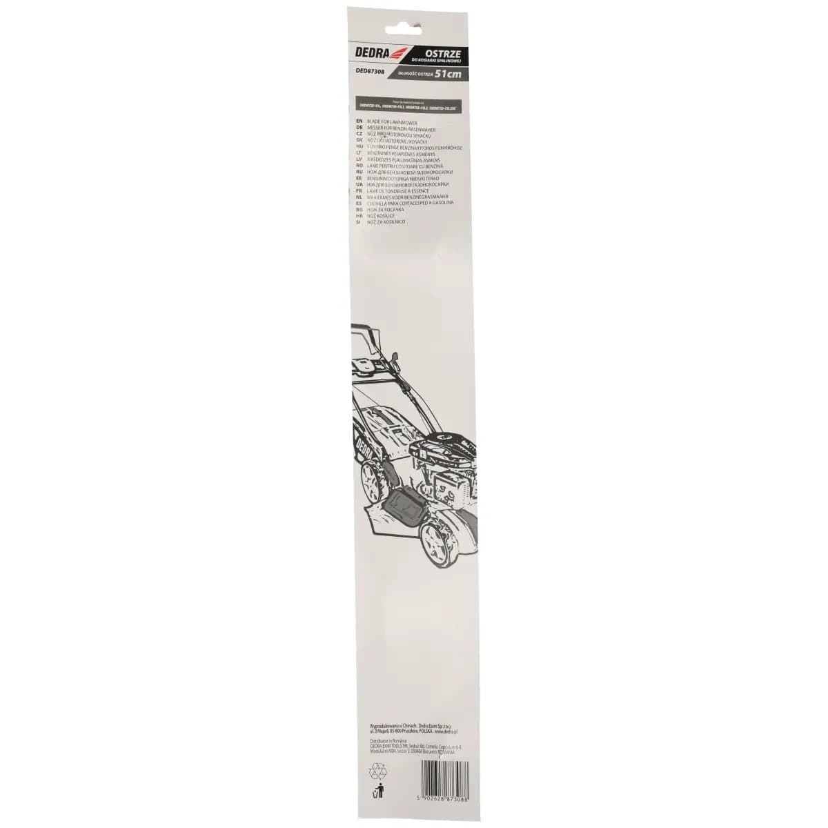 Dedra rezilo za kosilnico 51cm, za DED8725-51L 4
