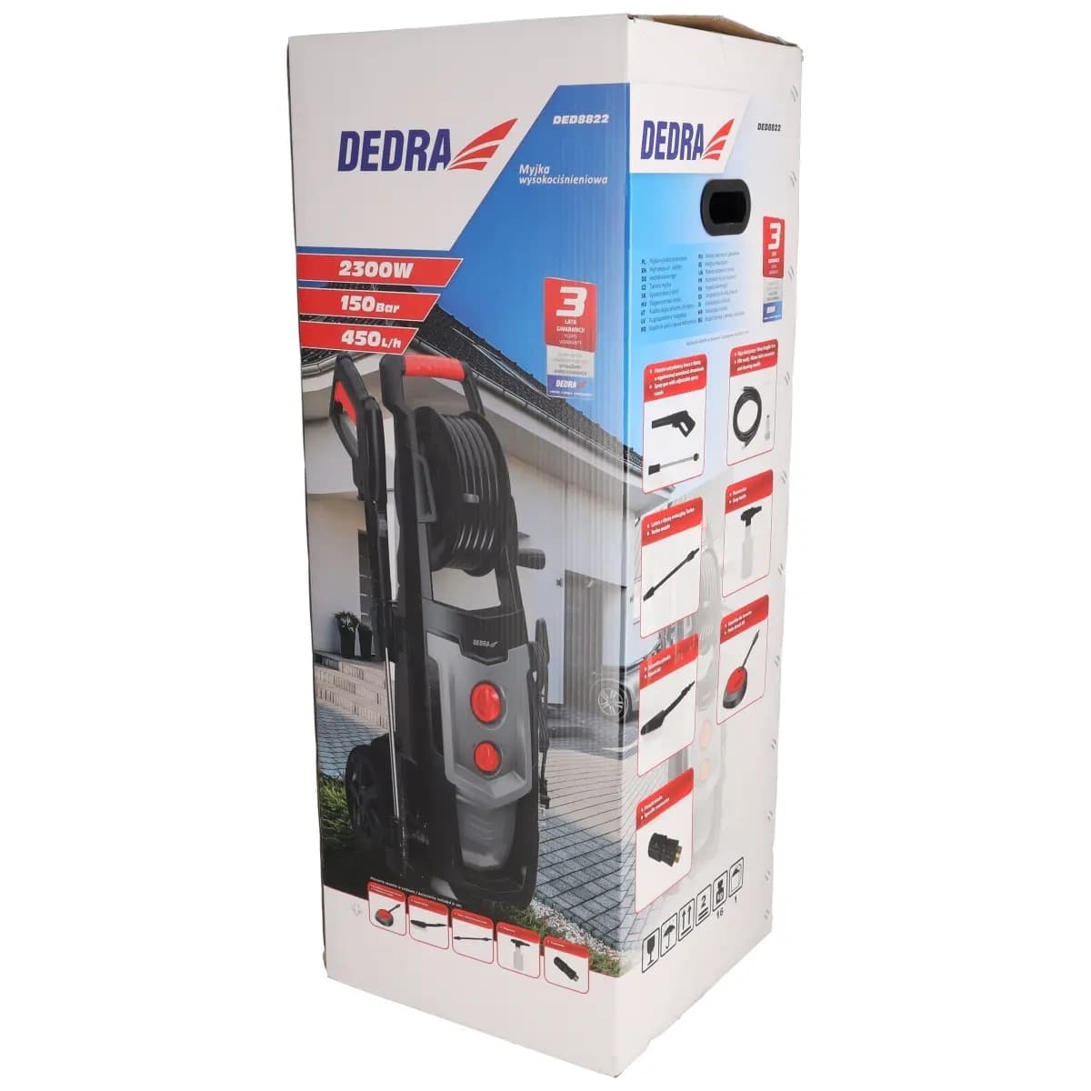Visokotlačni čistilnik Dedra 2300W 5