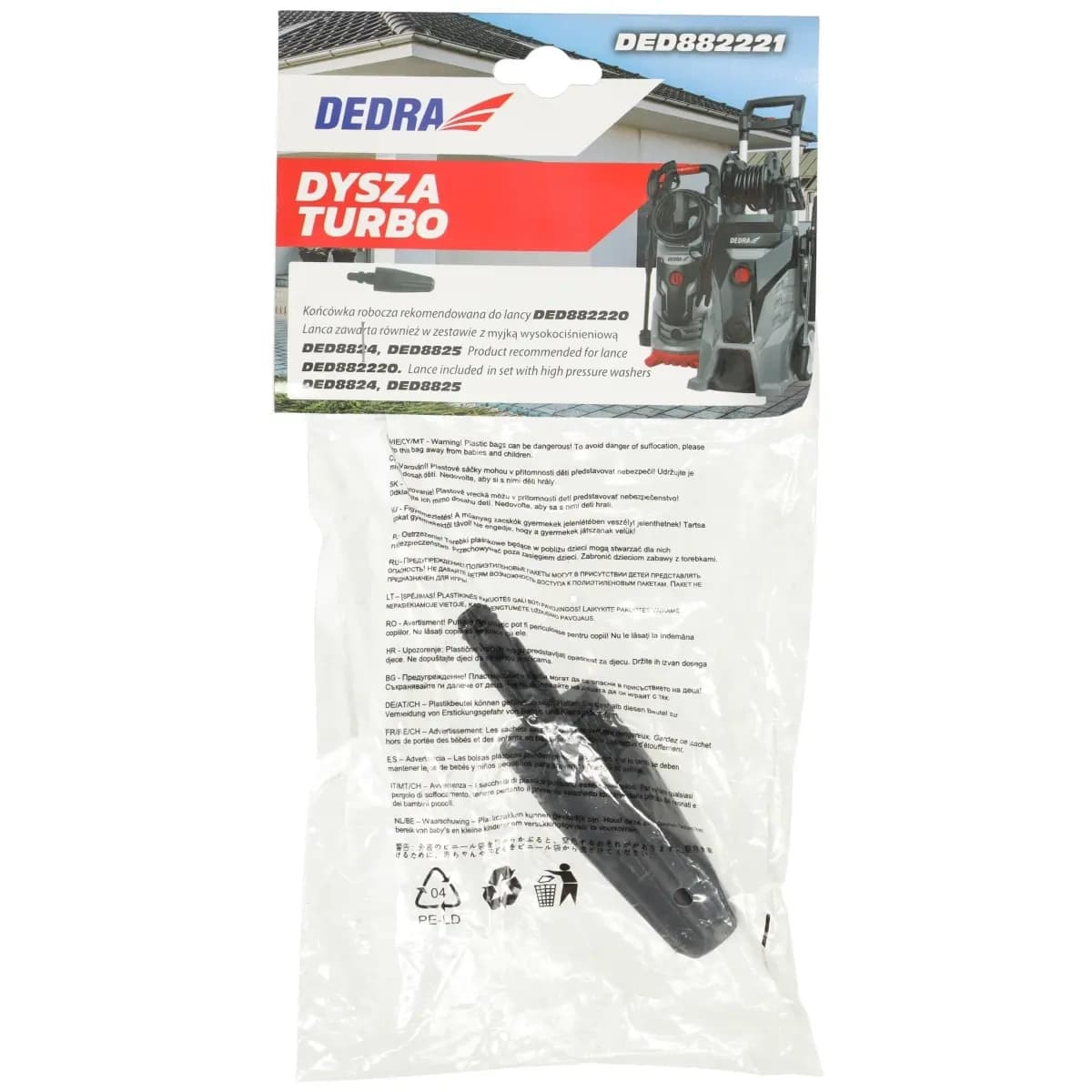Dedra Turbo šoba za DED8824 4