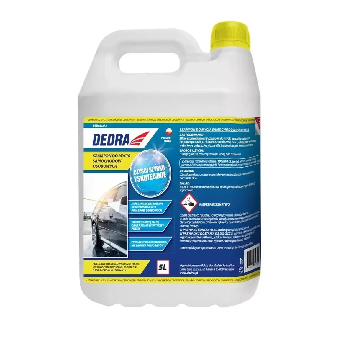Dedra avtomobilski šampon 5L