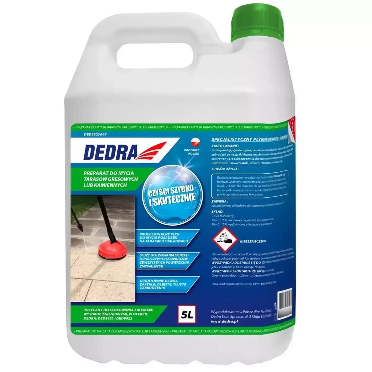 Dedra Čistilo za terase (gres/kamen) 5L
