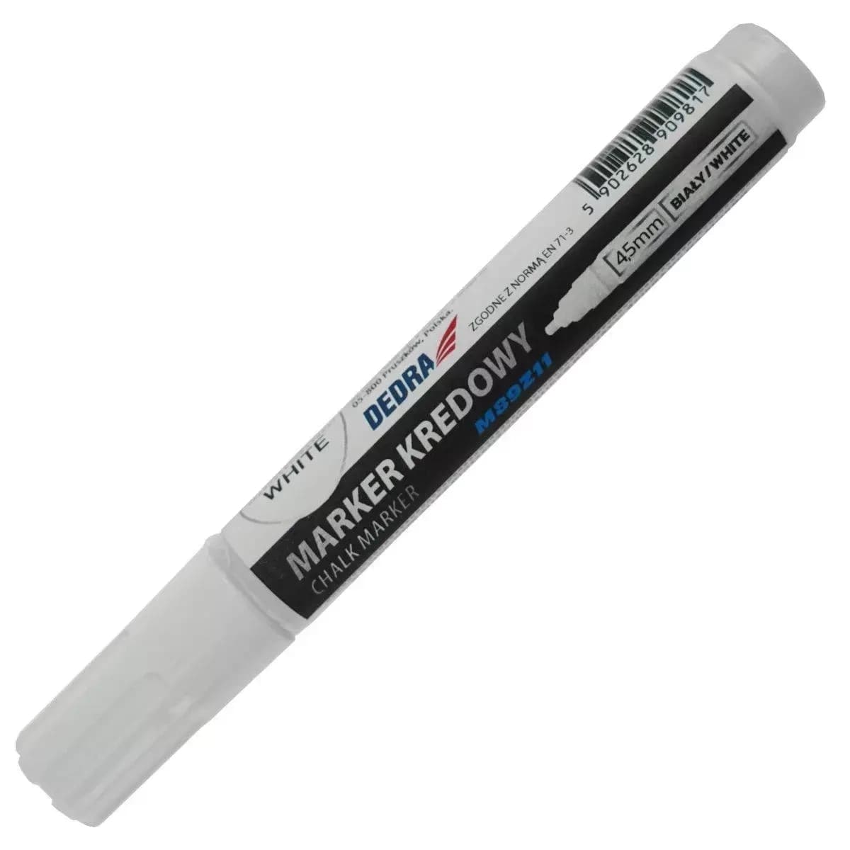 Kredni marker Dedra, beli, 4,5mm