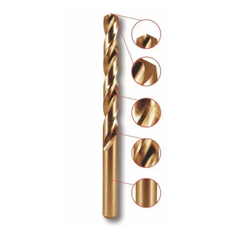 Vrtalnik za kovino Dedra HSS-Co, 4.5x80mm (1 kos)