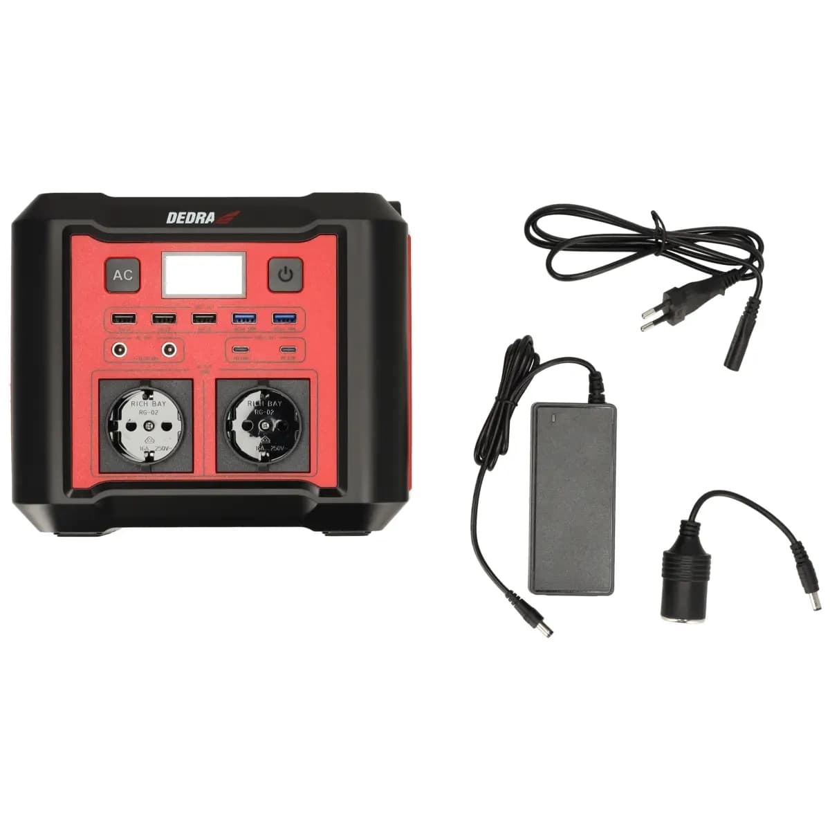 Napajalna postaja Dedra 300/500W 8