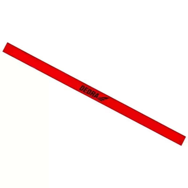 Tesarski svinčnik Dedra HB, 24.5cm, rdeč