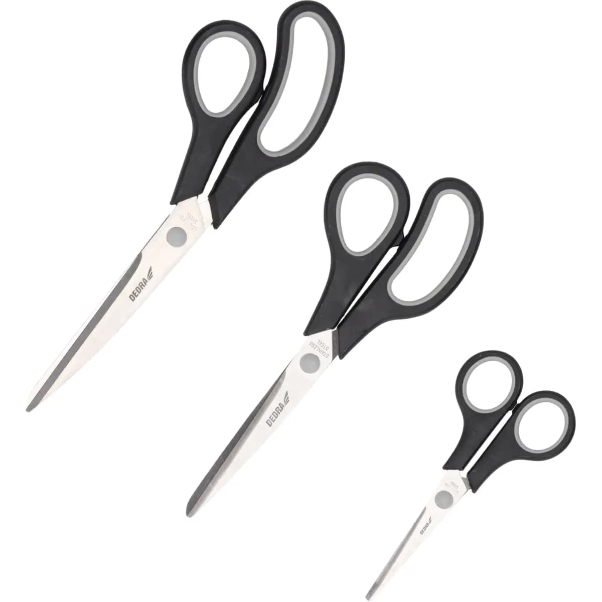 Set univerzalnih škarj Dedra 3 kosi (140mm, 215mm, 245mm)