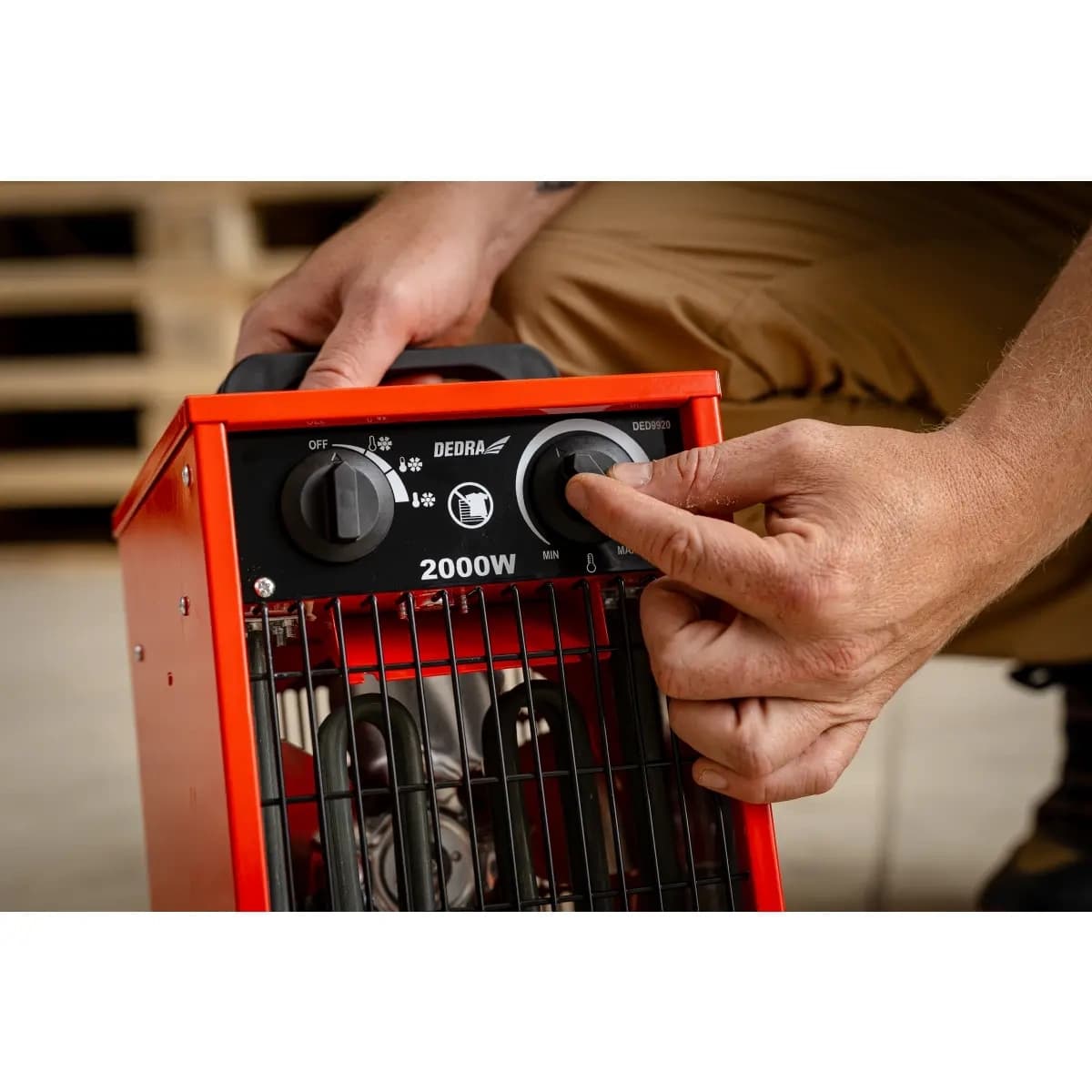 Električni grelnik zraka Dedra 2000W 5