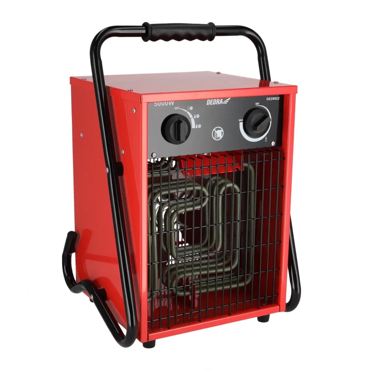Električni grelnik zraka Dedra 5000W 400V (3 fazni)