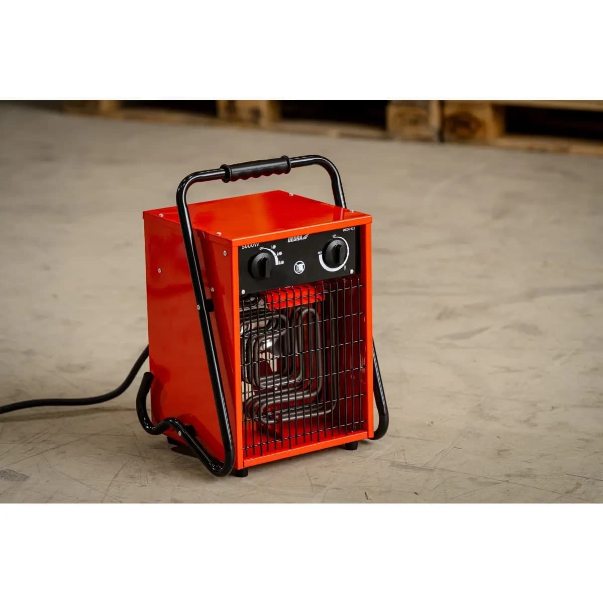 Električni grelnik zraka Dedra 5000W 400V (3 fazni) 3
