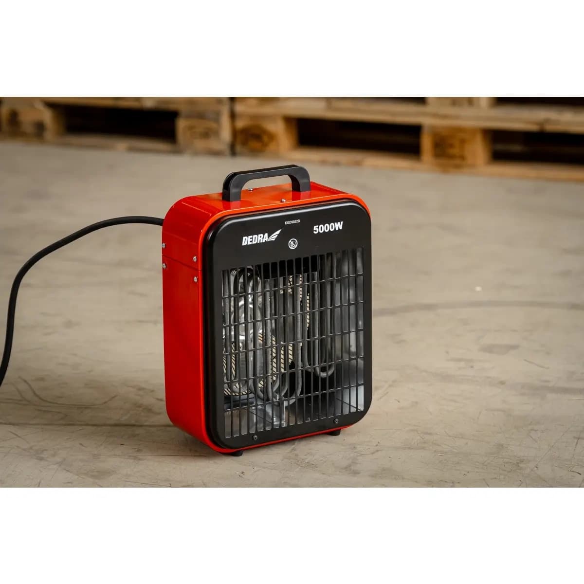 Električni grelnik Dedra 5000W, 3 fazni 4