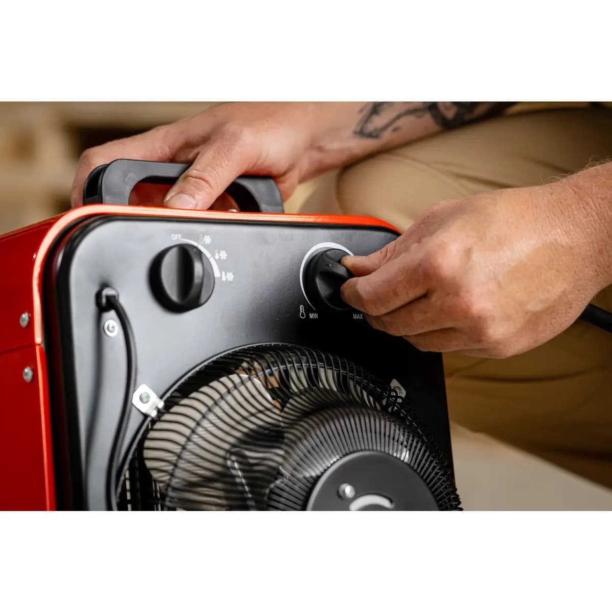 Električni grelnik Dedra 5000W, 3 fazni 8