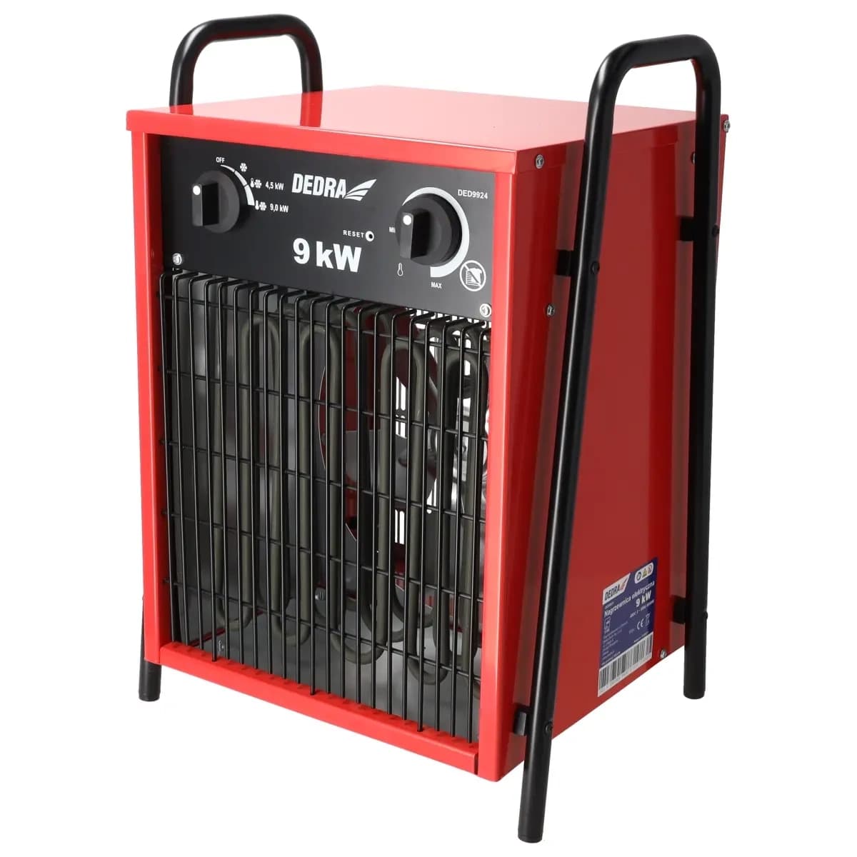 Električni grelnik Dedra 9000W, 3 fazni 3
