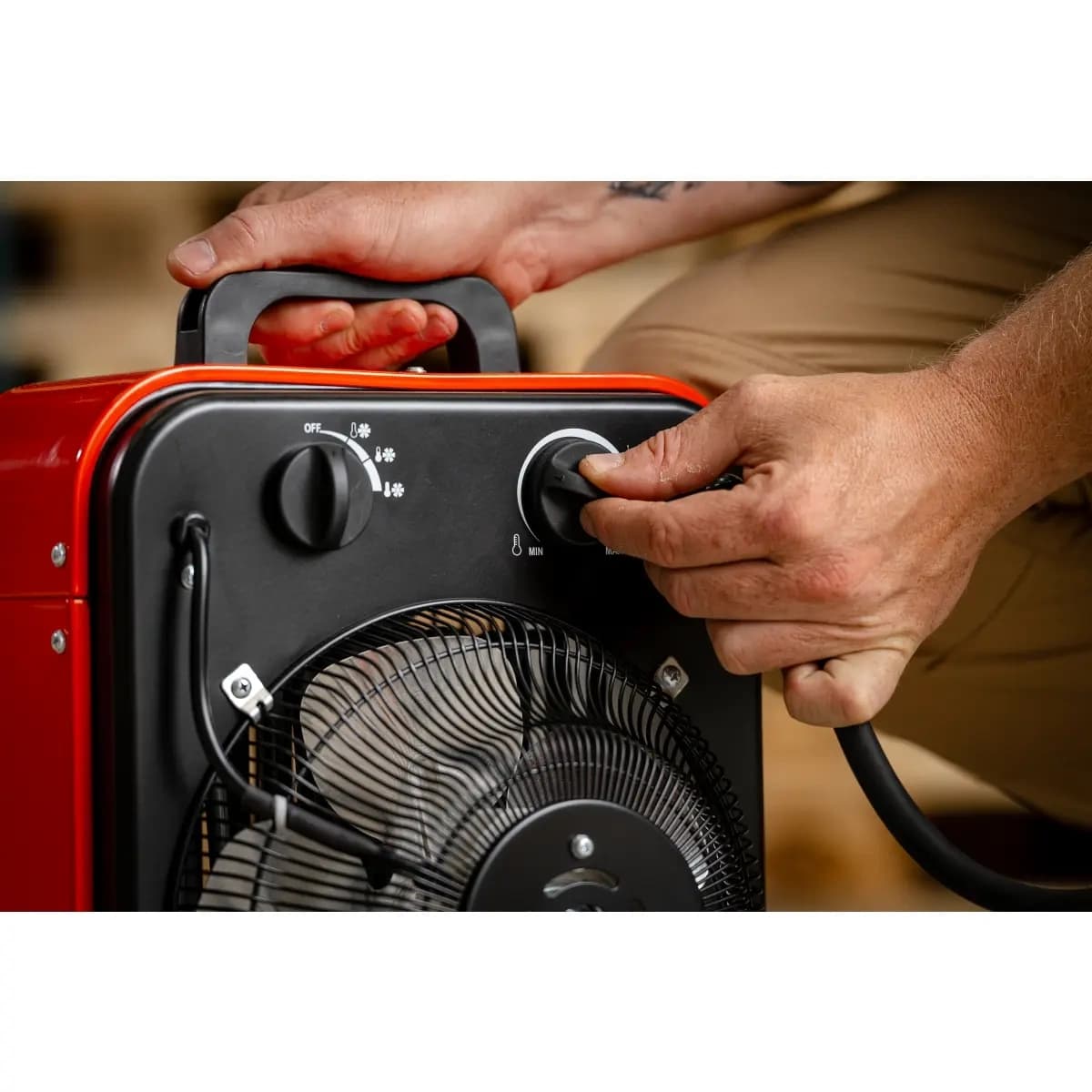 Električni grelnik Dedra 9000W, 3 fazni 6