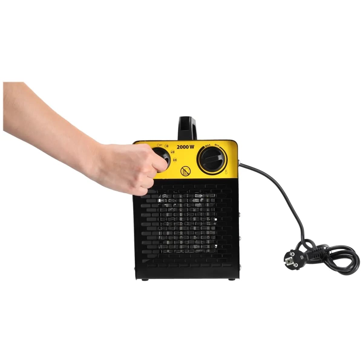 Električni grelnik zraka Dedra PTC, 2kW 2