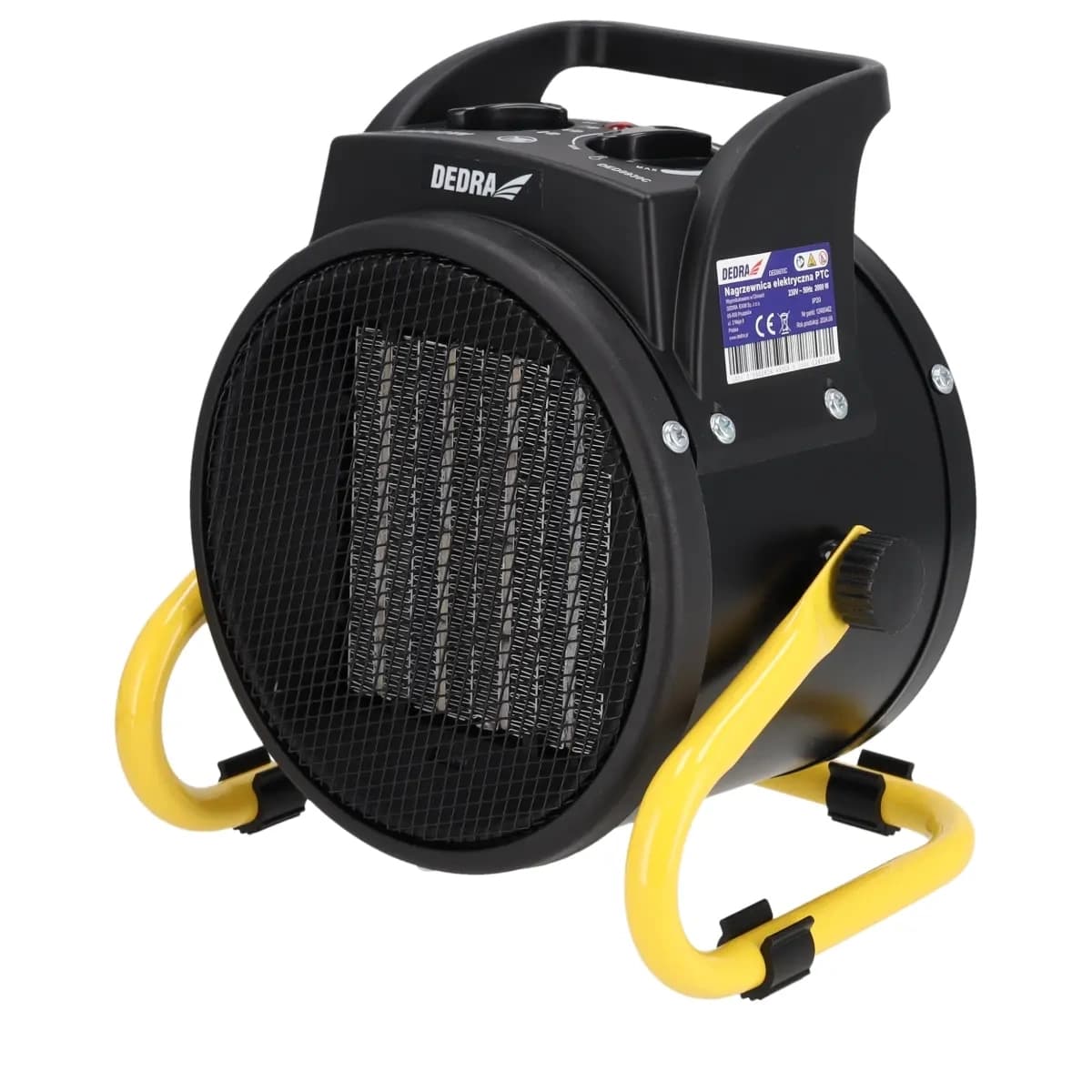 Električni grelnik/ventilator Dedra DED9930C, 2000W, keramični PTC grelni element