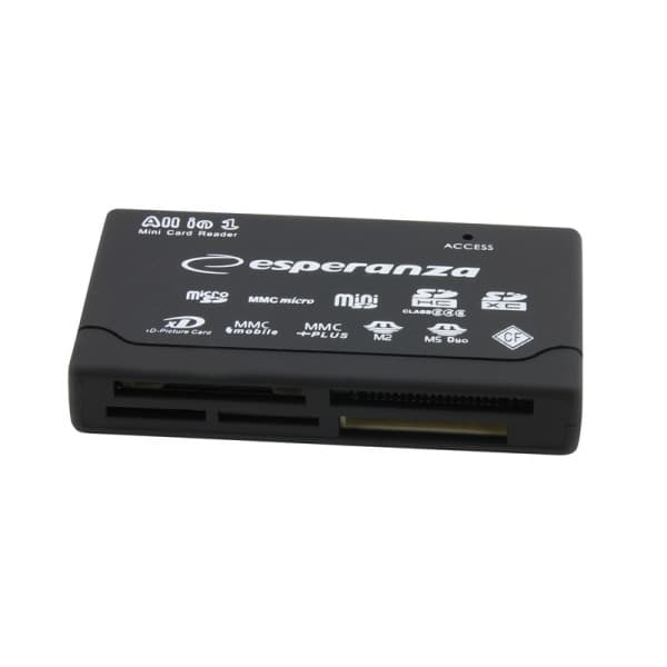 Čitalnik kartic Esperanza EA119 All-in-One, USB
