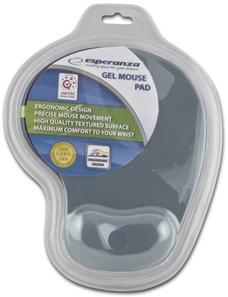 Esperanza EA137Y gel podloga za miško, siva