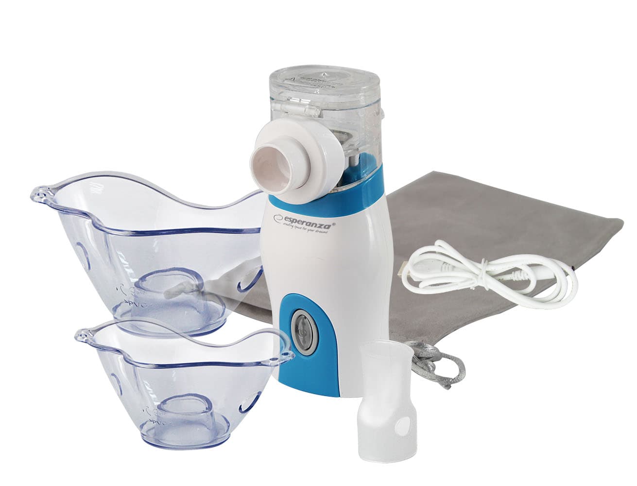 Nebulizator Esperanza MIST, membranski, tih 2