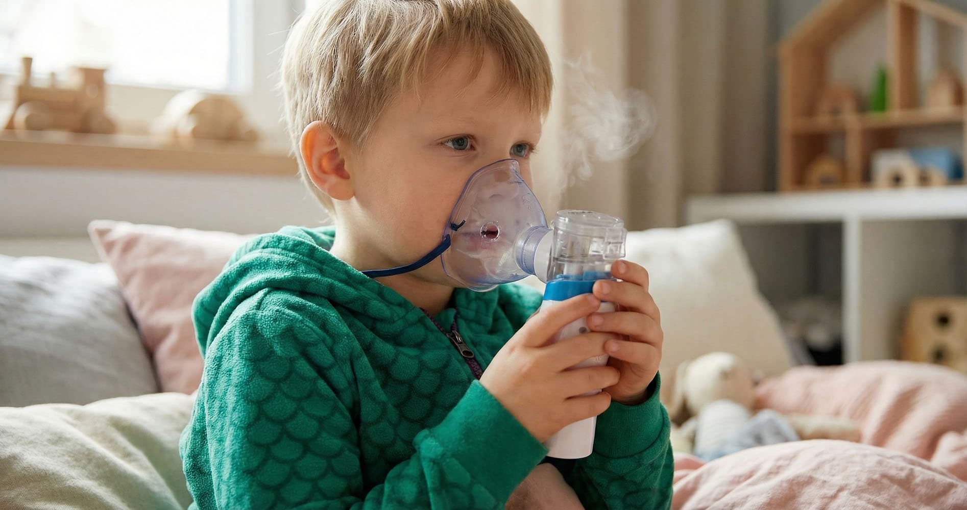 Nebulizator Esperanza MIST, membranski, tih 7