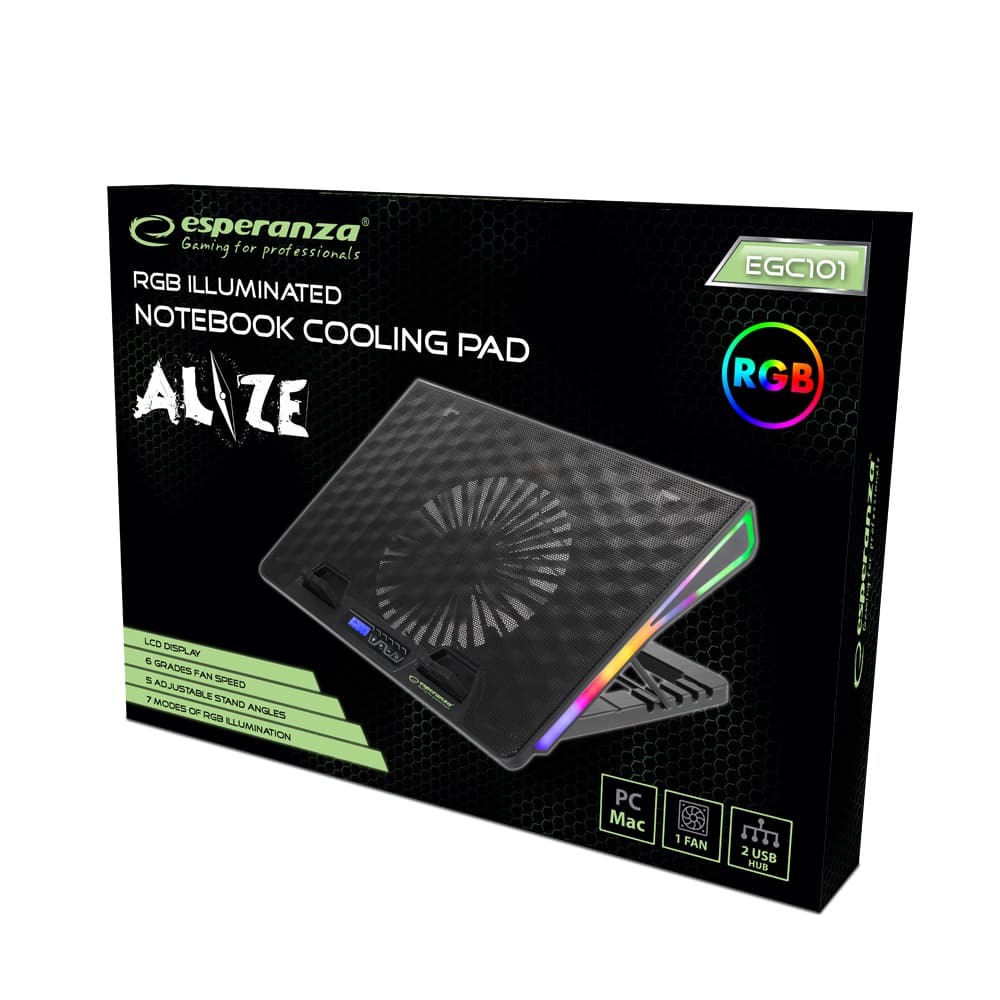 Hladilna podloga Esperanza "Alize" RGB, LED, LCD 5