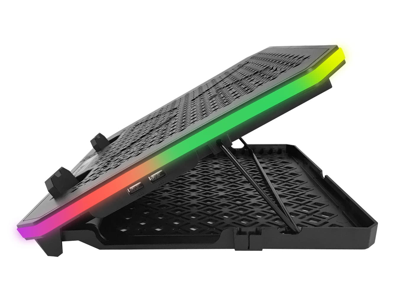 Hladilna podloga za prenosnik Esperanza GALERNE RGB 22" 2