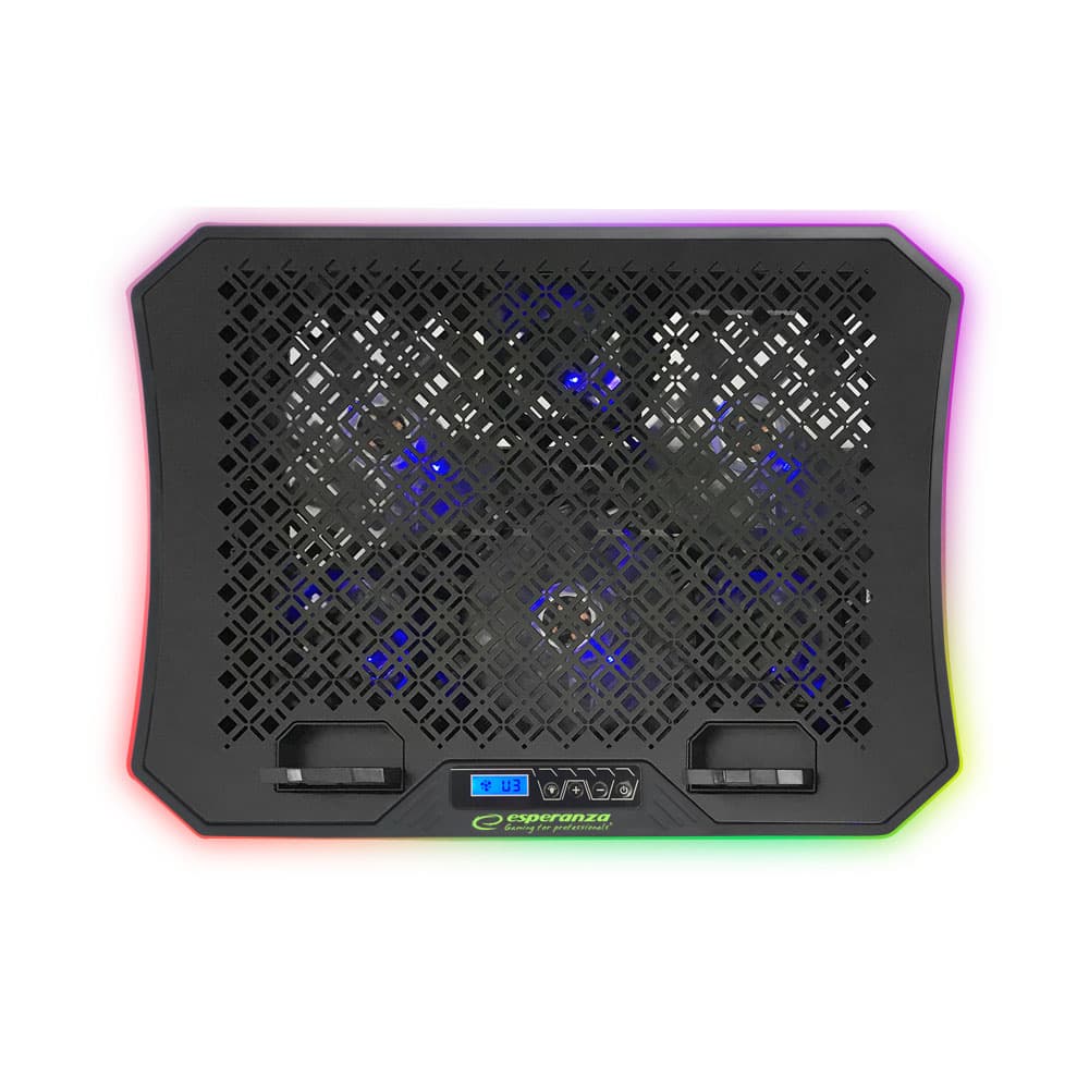 Hladilna podloga za prenosnik Esperanza GALERNE RGB 22" 3