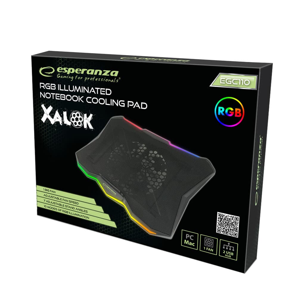 Hladilna podloga Esperanza XALOK RGB, prenosnik 7