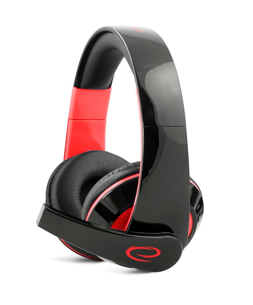 Esperanza CONDOR - gaming slušalke z mikrofonom (rdeče)