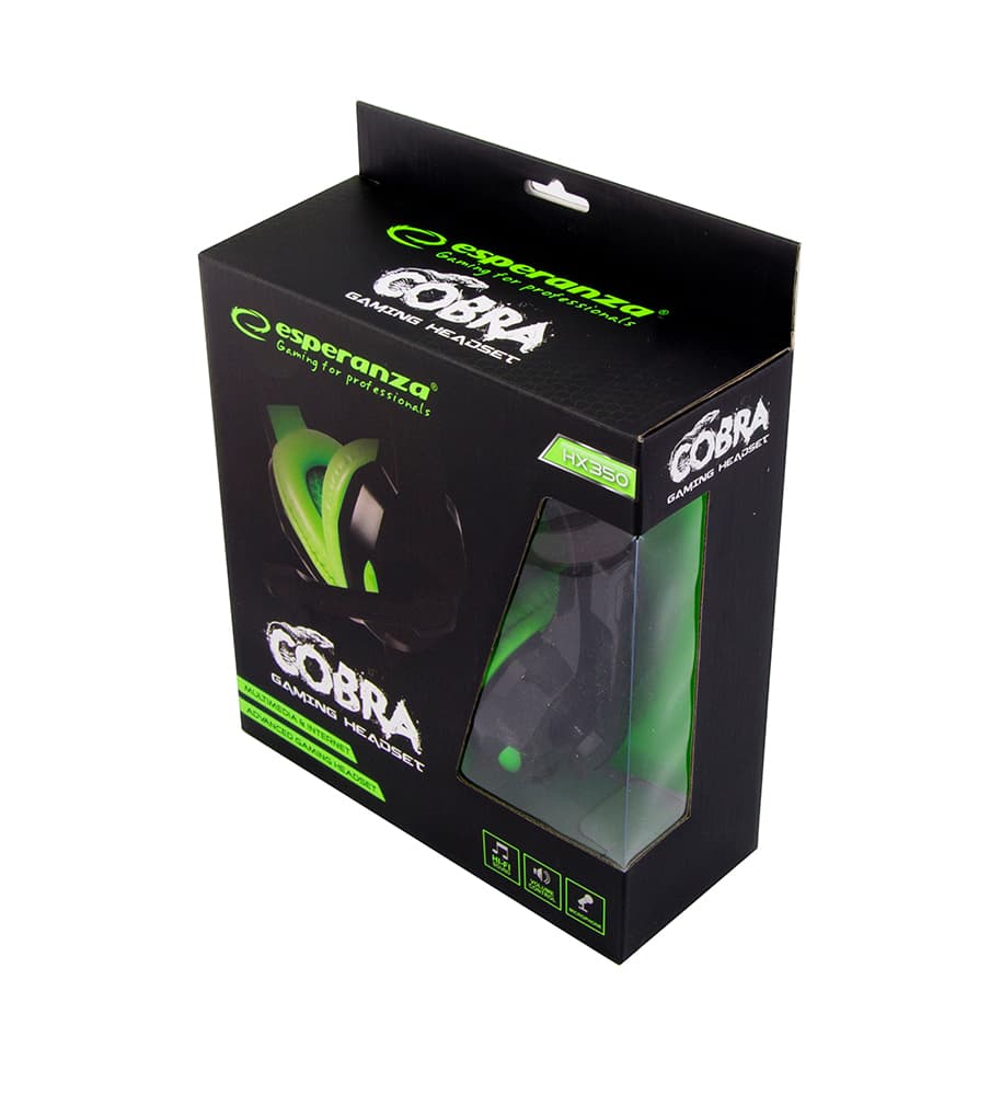 Esperanza COBRA gaming slušalke z mikrofonom 3