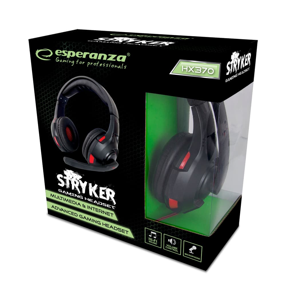 Esperanza STRYKER EGH370 – gaming slušalke z mikrofonom 2