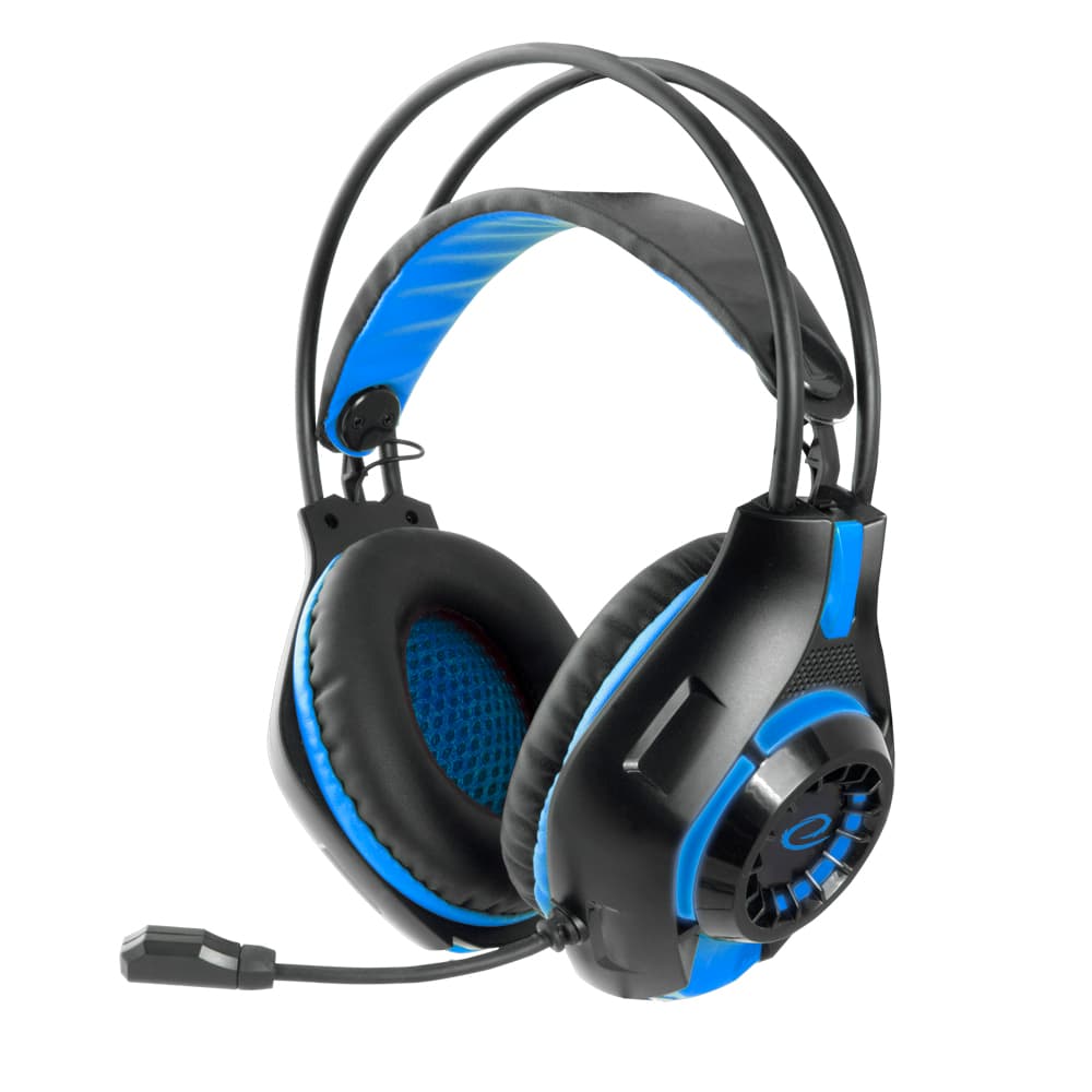 Esperanza DEATHSTRIKE EGH420B – modre gaming slušalke z mikrofonom