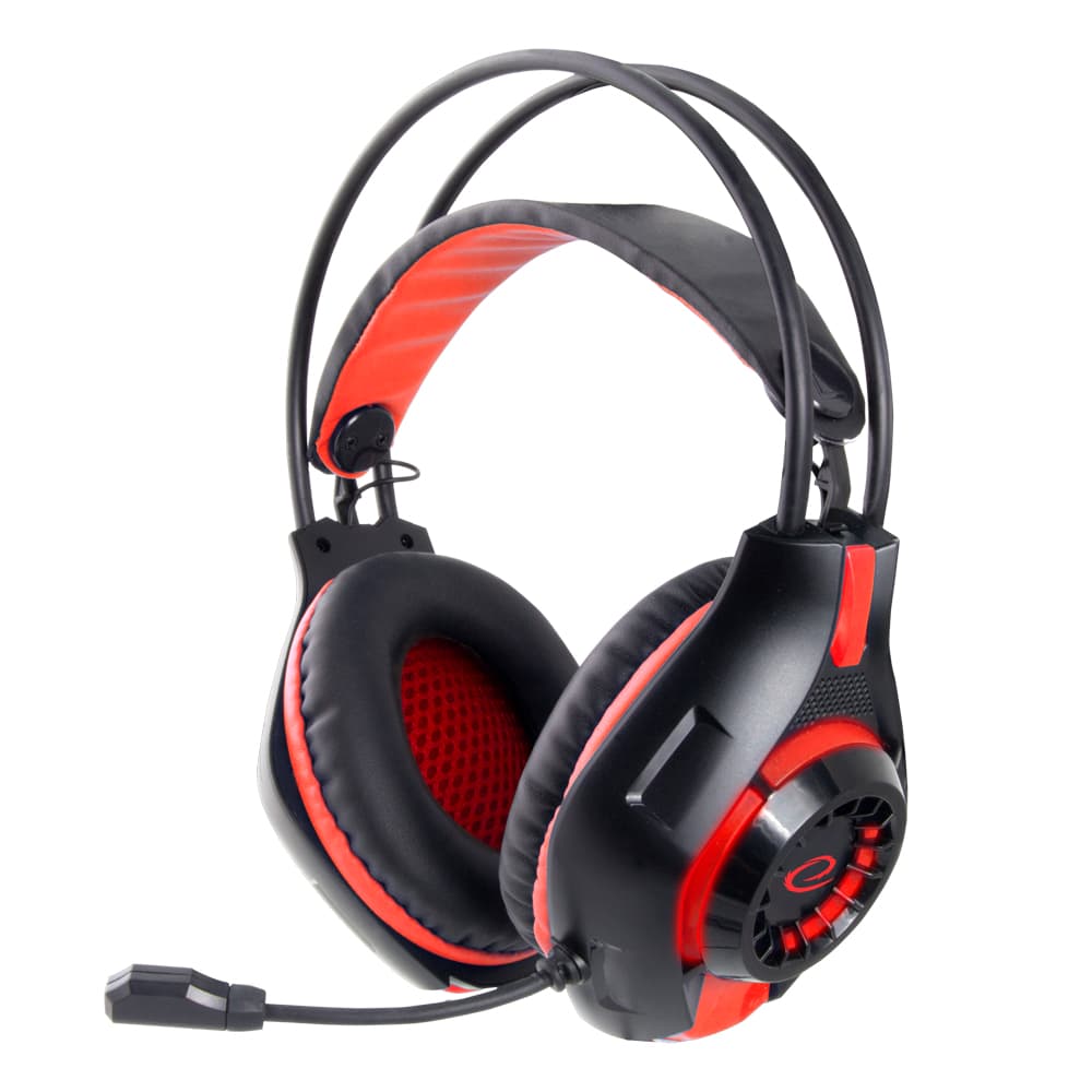 Esperanza DEATHSTRIKE EGH420R – rdeče gaming slušalke z mikrofonom