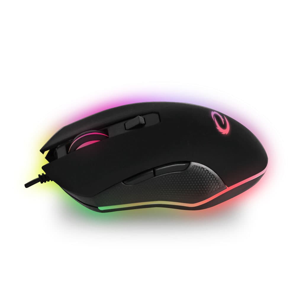 Esperanza EGM302 Gaming miška, žična, LED RGB, 6D optična, USB-C, Nemesis 2