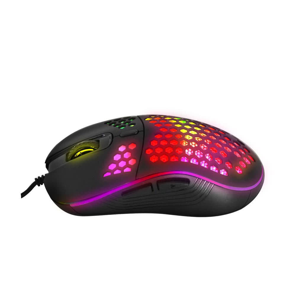 Esperanza EGM305 Gaming miška, žična, LED RGB, 6D optična, USB-C, Anteros 2
